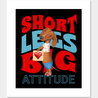 Short Legs Big Attitude Posters and Art